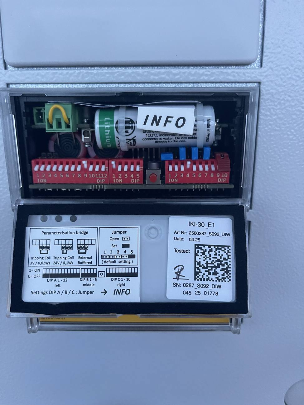 Primary Injection Testing